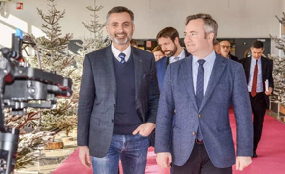 Christian Saint-André au Salon Grand Ski